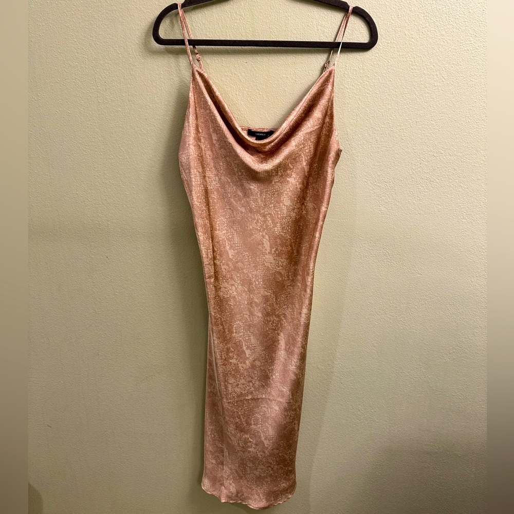 Forever 21 Silk Slip Dress Size Large